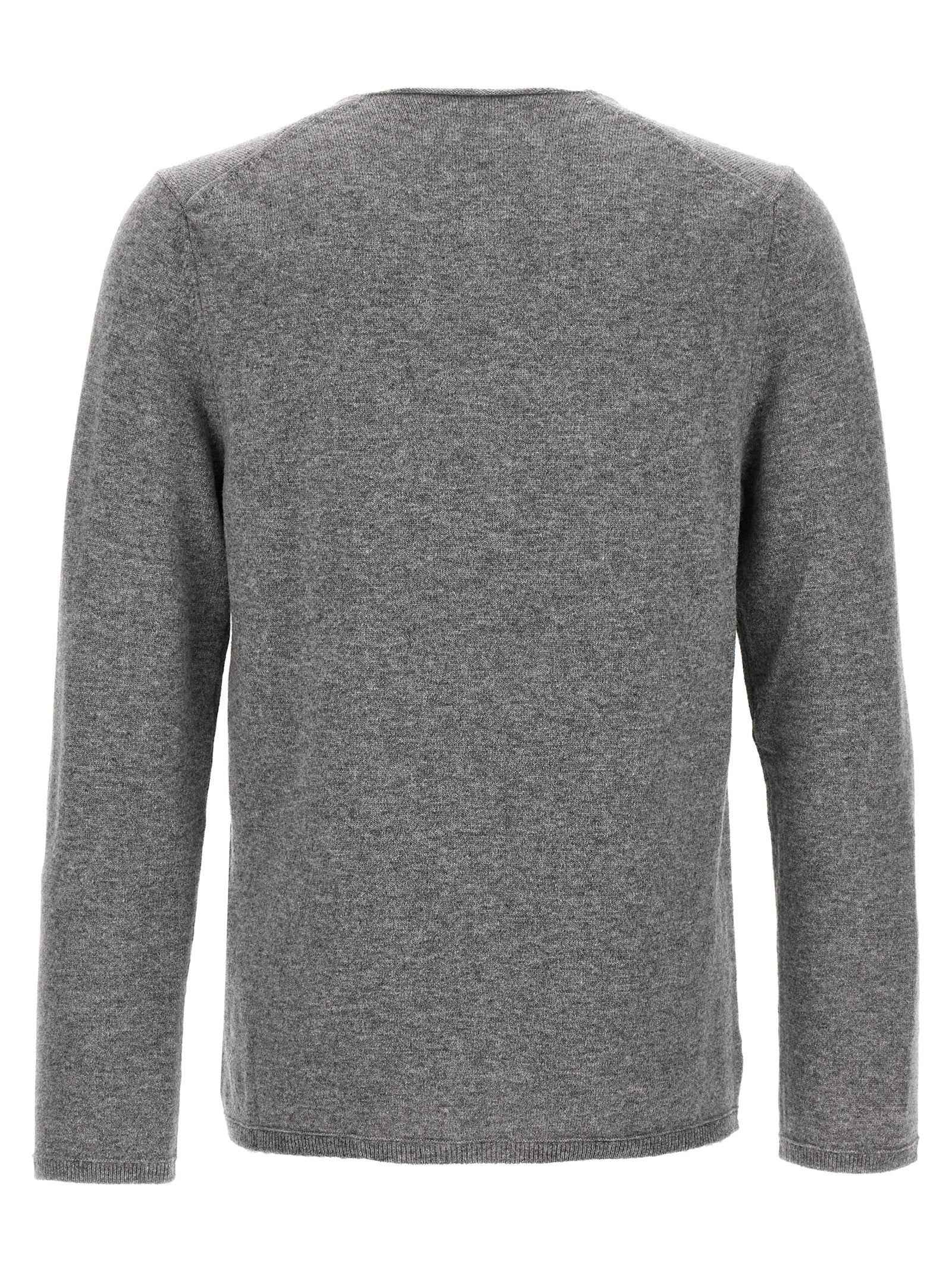 Gray Wool Cardigan