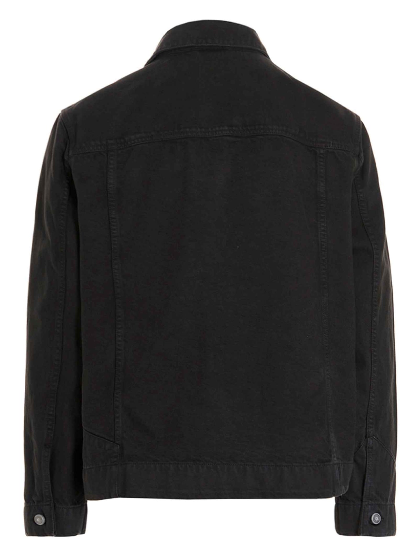 Gray Cotton Denim Jacket