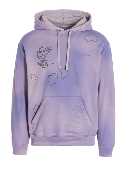 Purple Cotton Sweatshirt
