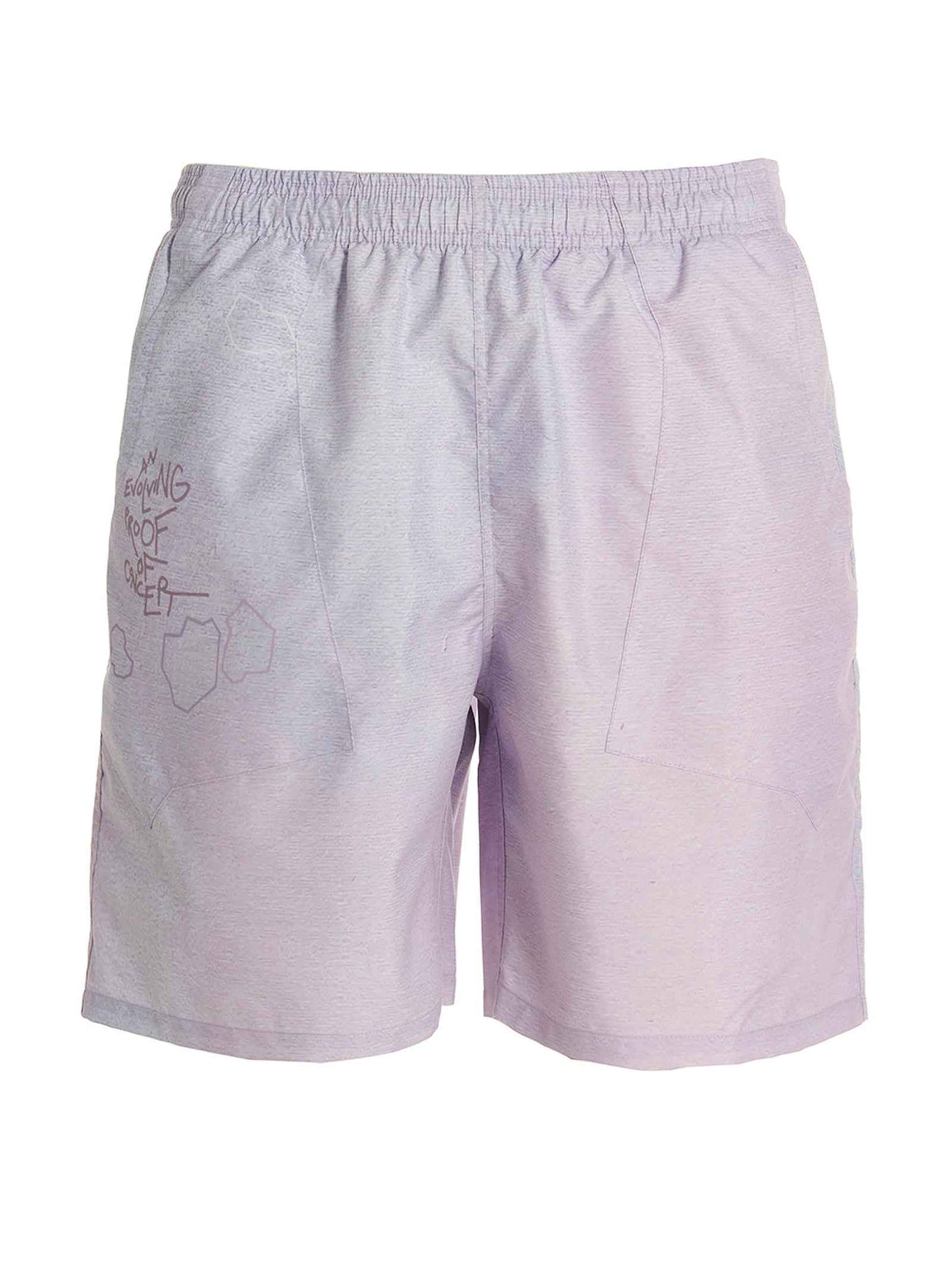 Purple Polyethylene Short And Mini Shorts