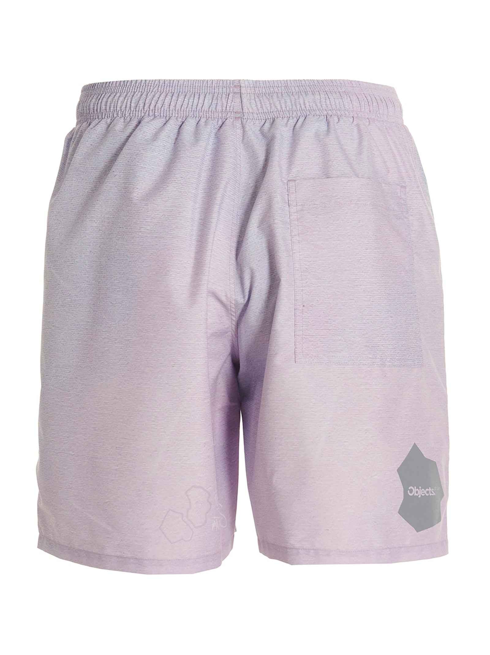 Purple Polyethylene Short And Mini Shorts