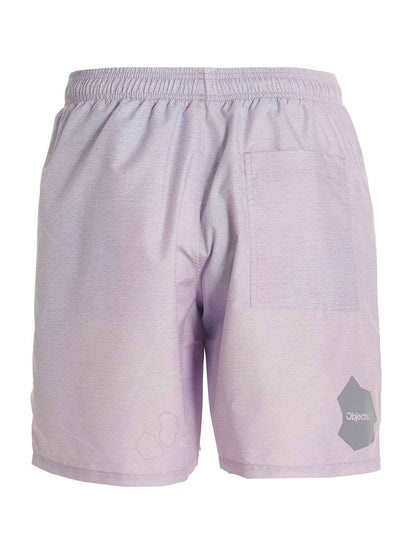 Purple Polyethylene Short And Mini Shorts