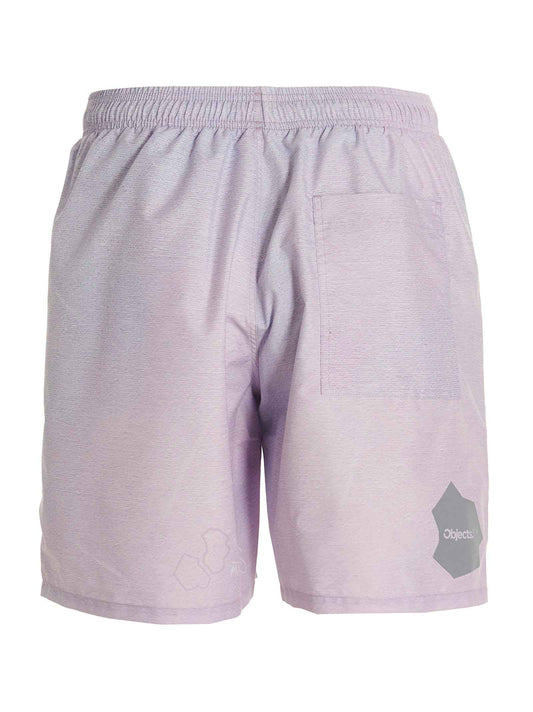Purple Polyethylene Short And Mini Shorts