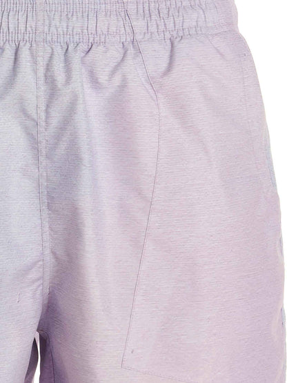 Purple Polyethylene Short And Mini Shorts