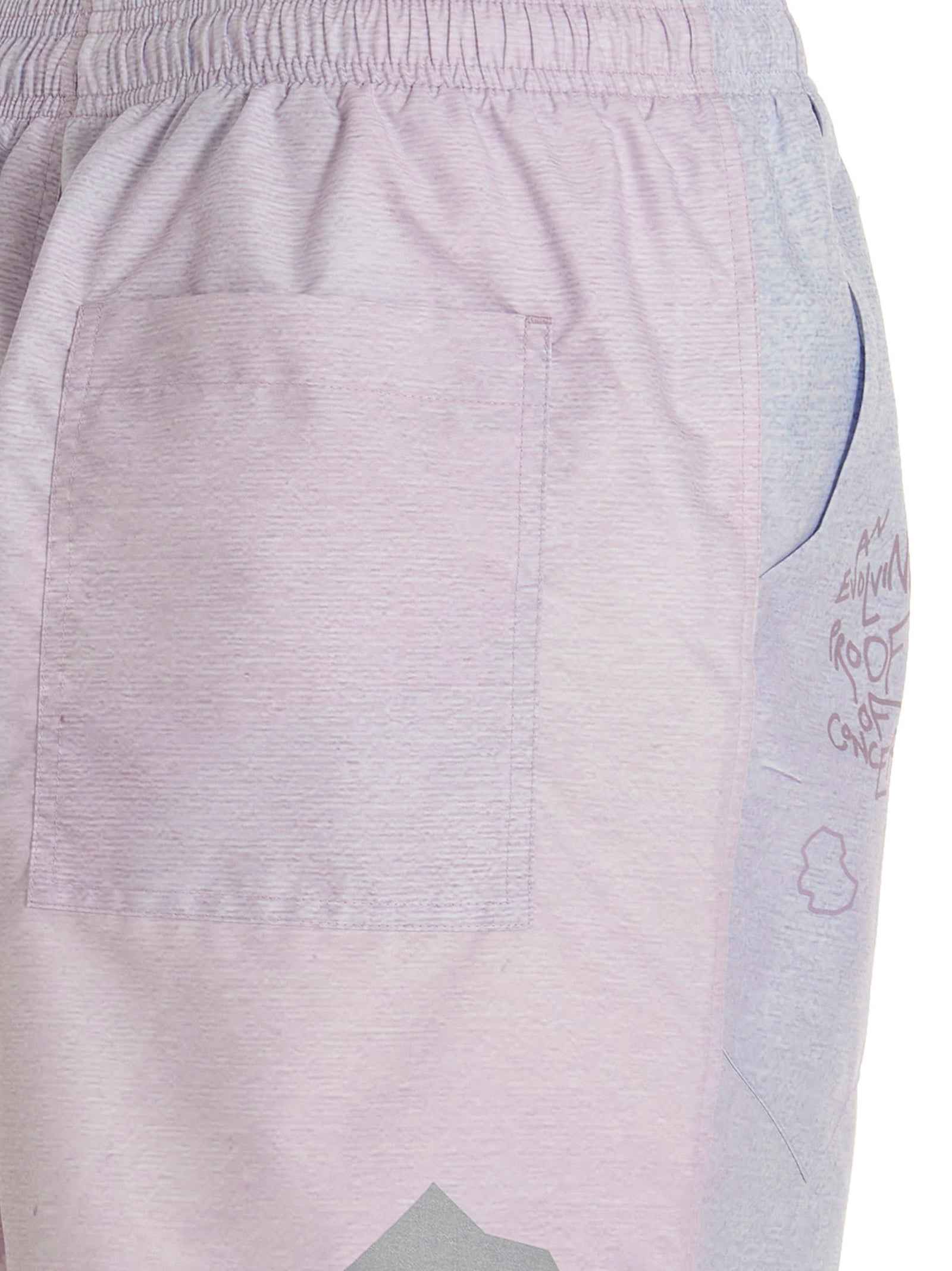 Purple Polyethylene Short And Mini Shorts