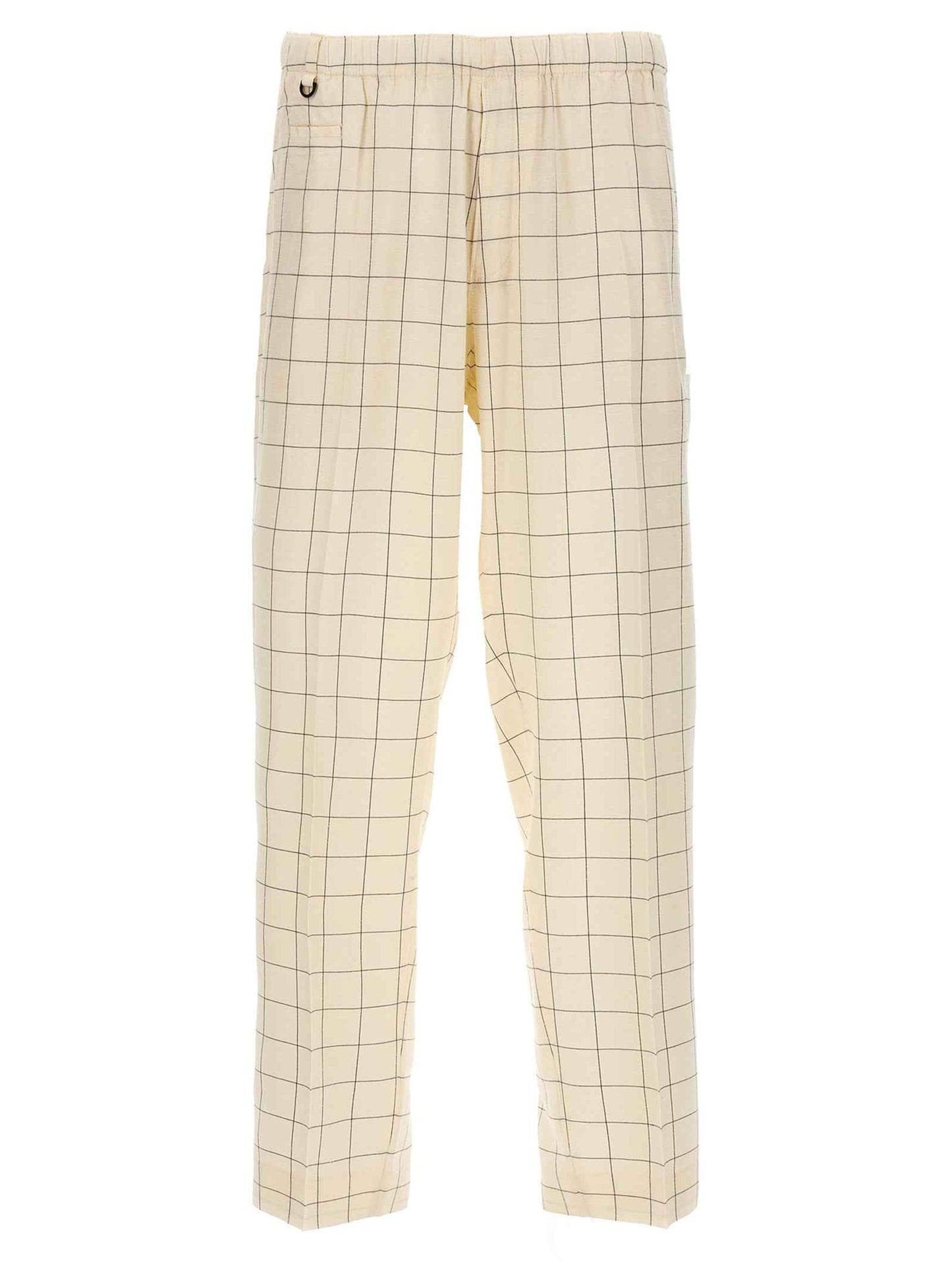Bicolor Rayon Casual Pants