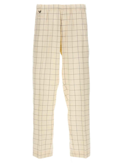 Bicolor Rayon Casual Pants