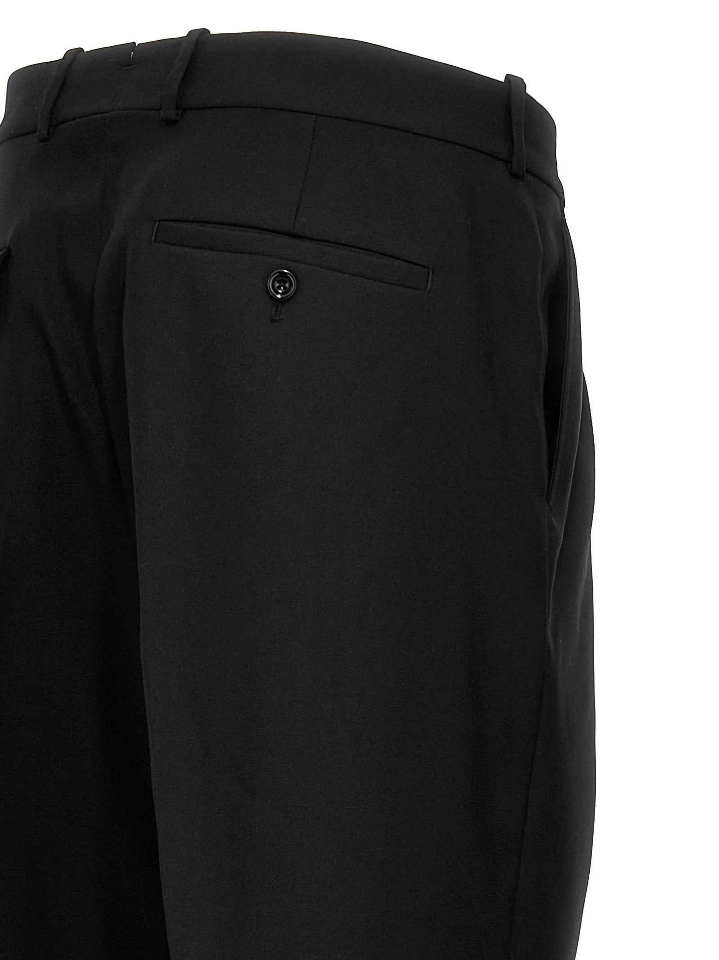 Black Wool Dress Pants