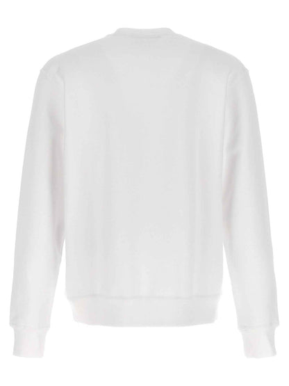 White Cotton Sweatshirt