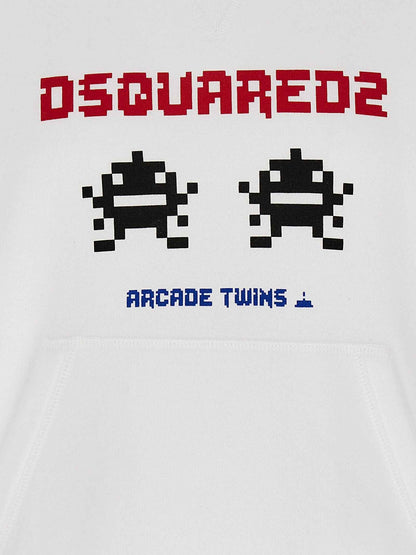 White Cotton Sweatshirt