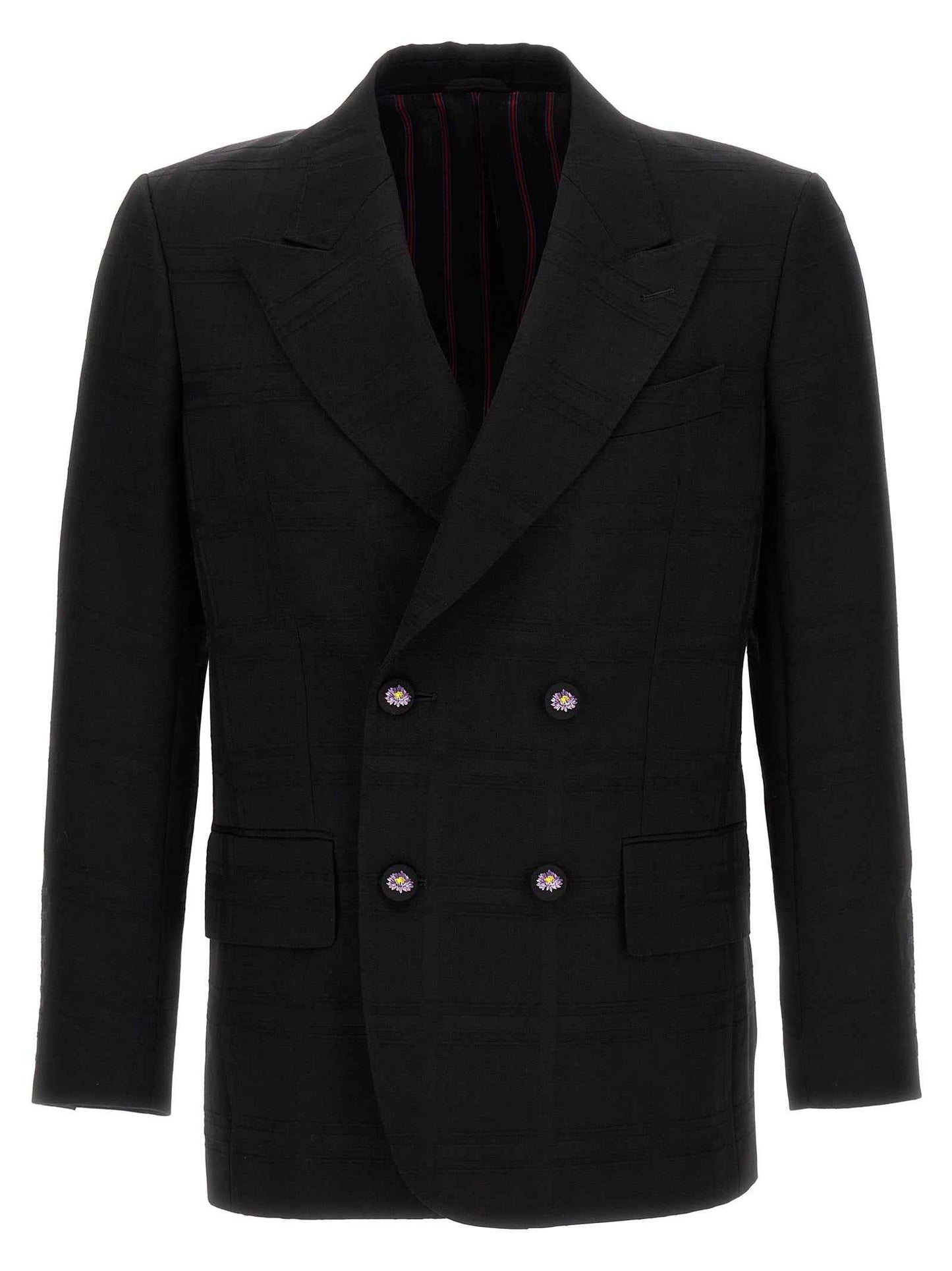 Black Virgin Wool Blazer