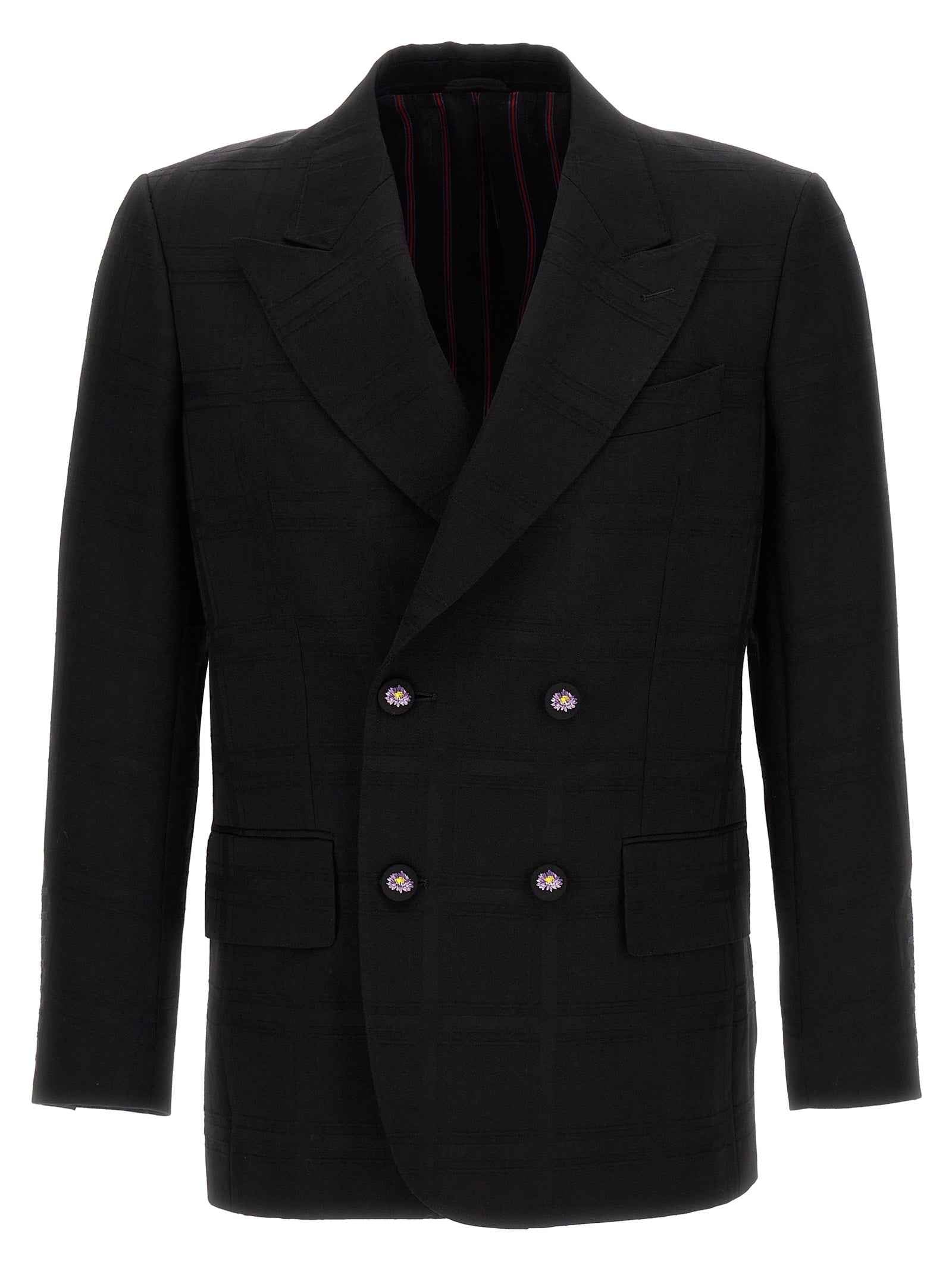 Black Virgin Wool Blazer