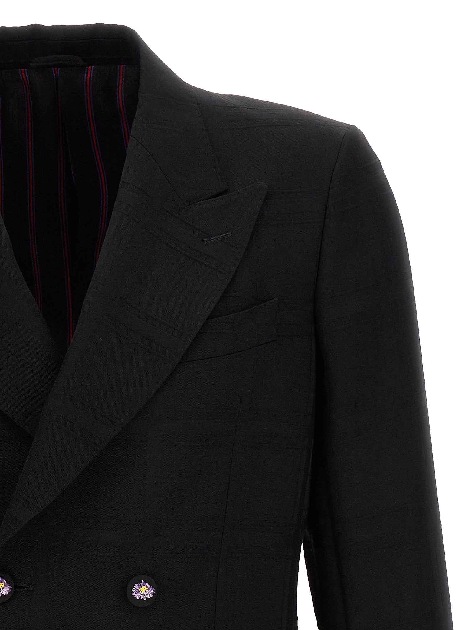 Black Virgin Wool Blazer