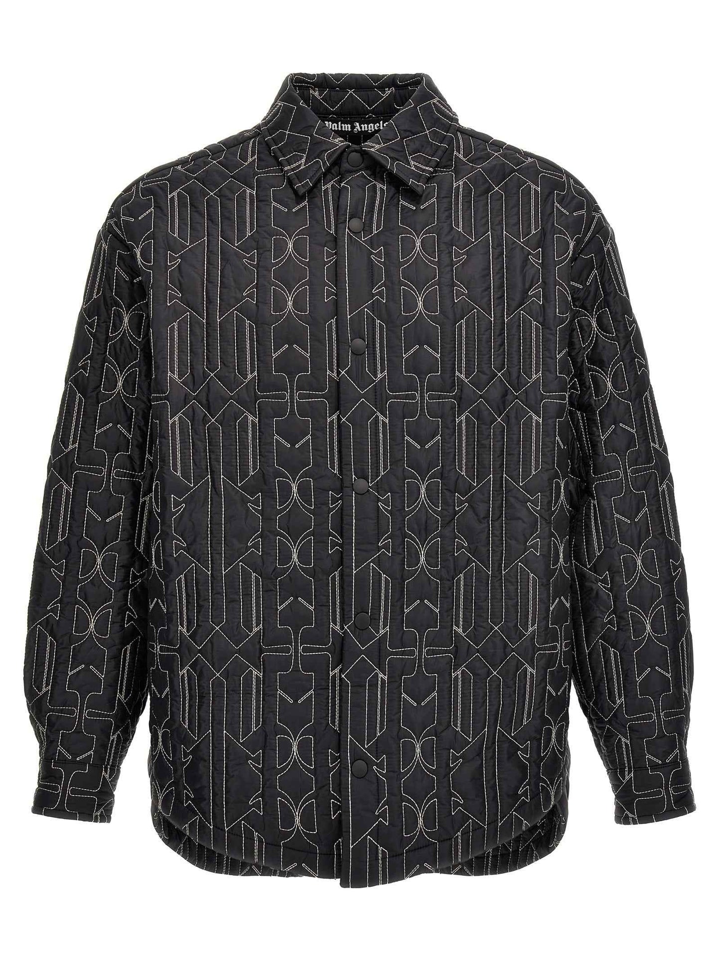 Gray Polyamide Shell Jacket