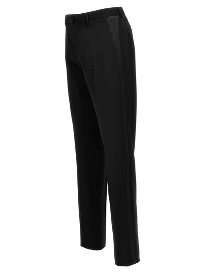Black Wool Dress Pants