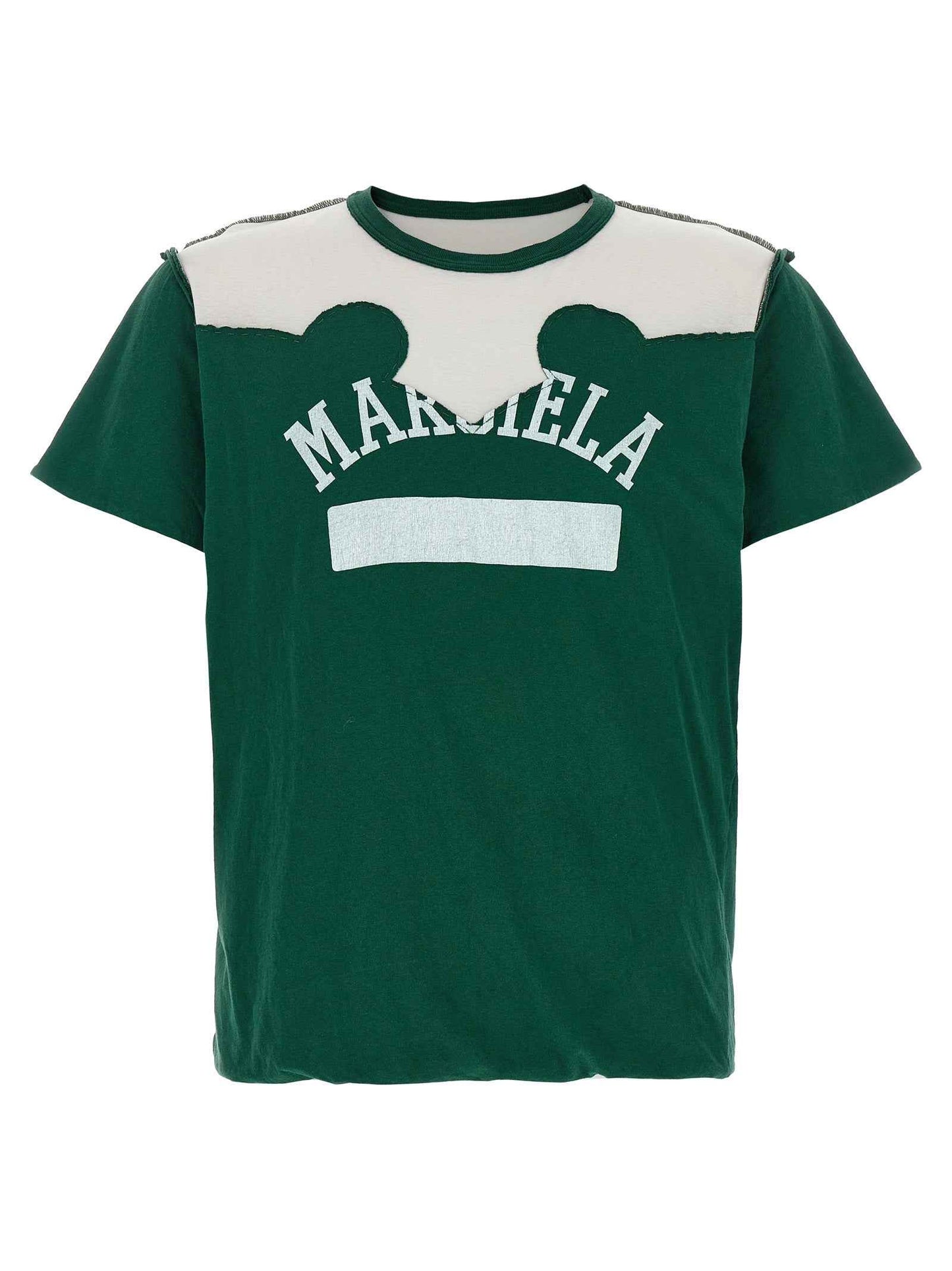 Bicolor Cotton T-Shirt