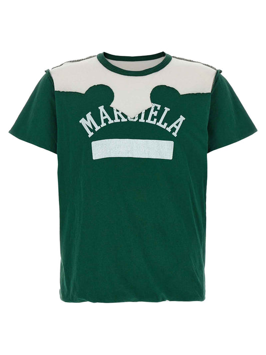 Bicolor Cotton T-Shirt