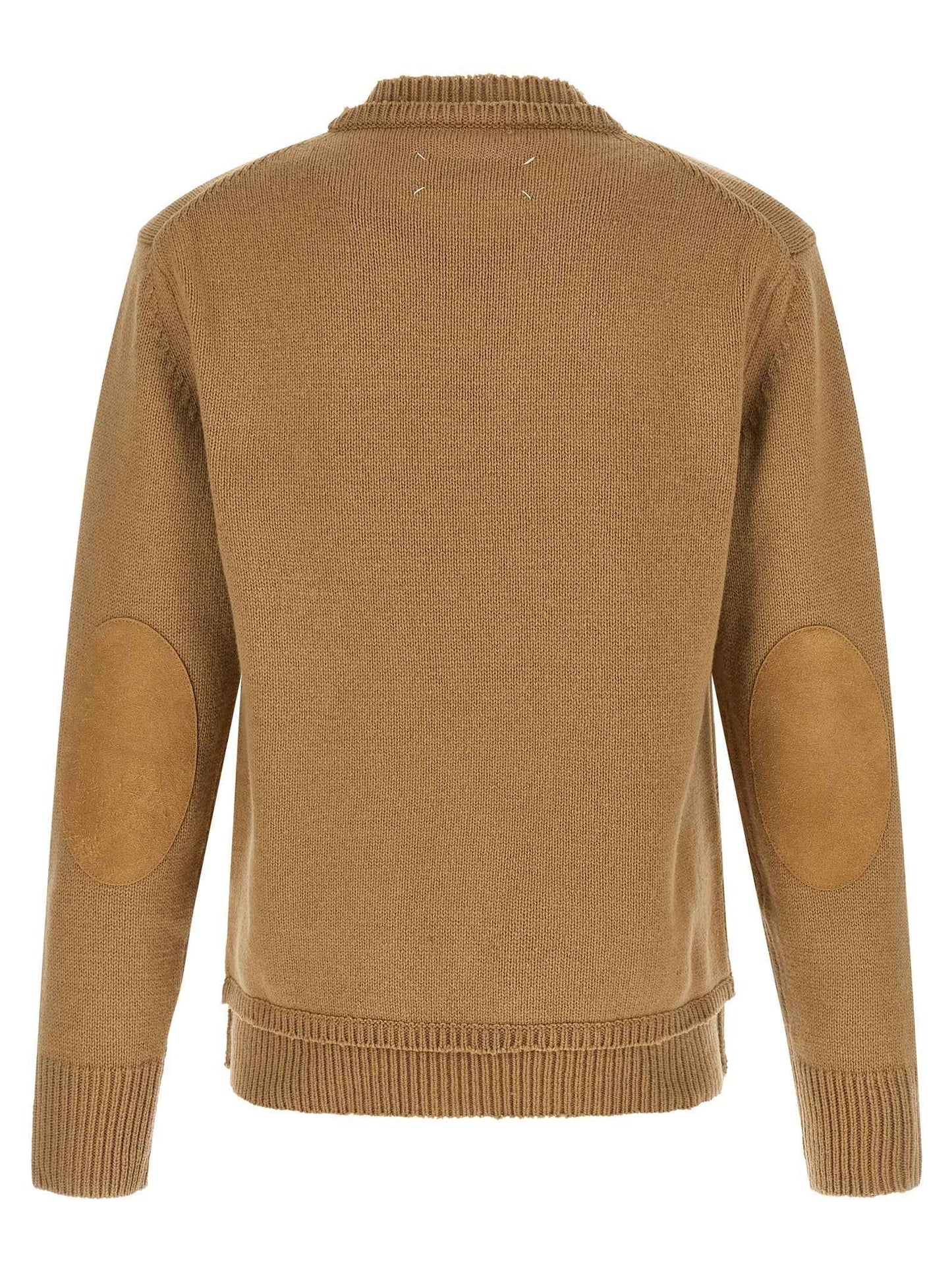 Beige Wool Cardigan