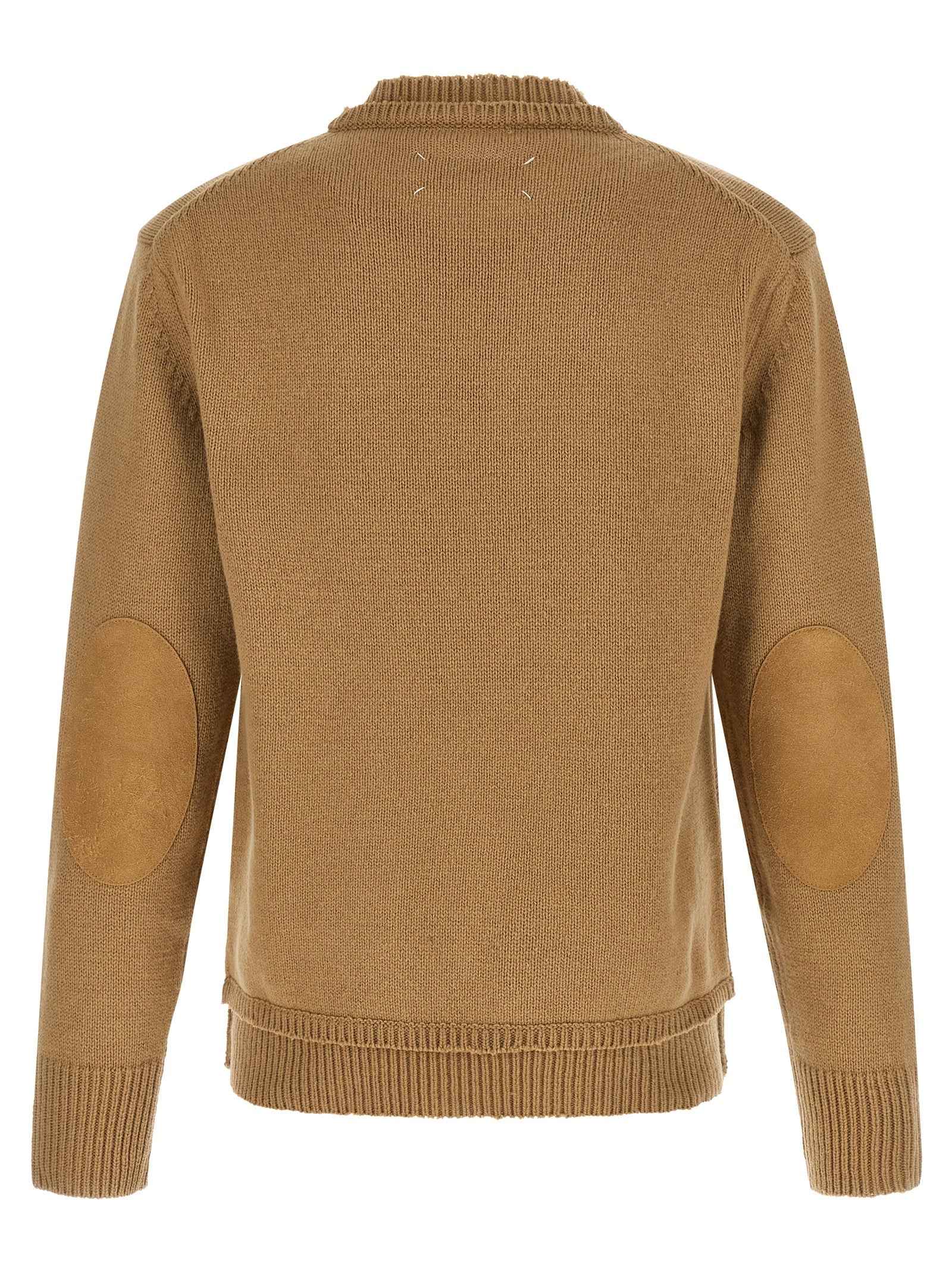 Beige Wool Cardigan