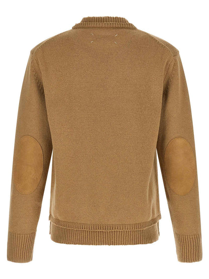 Beige Wool Cardigan