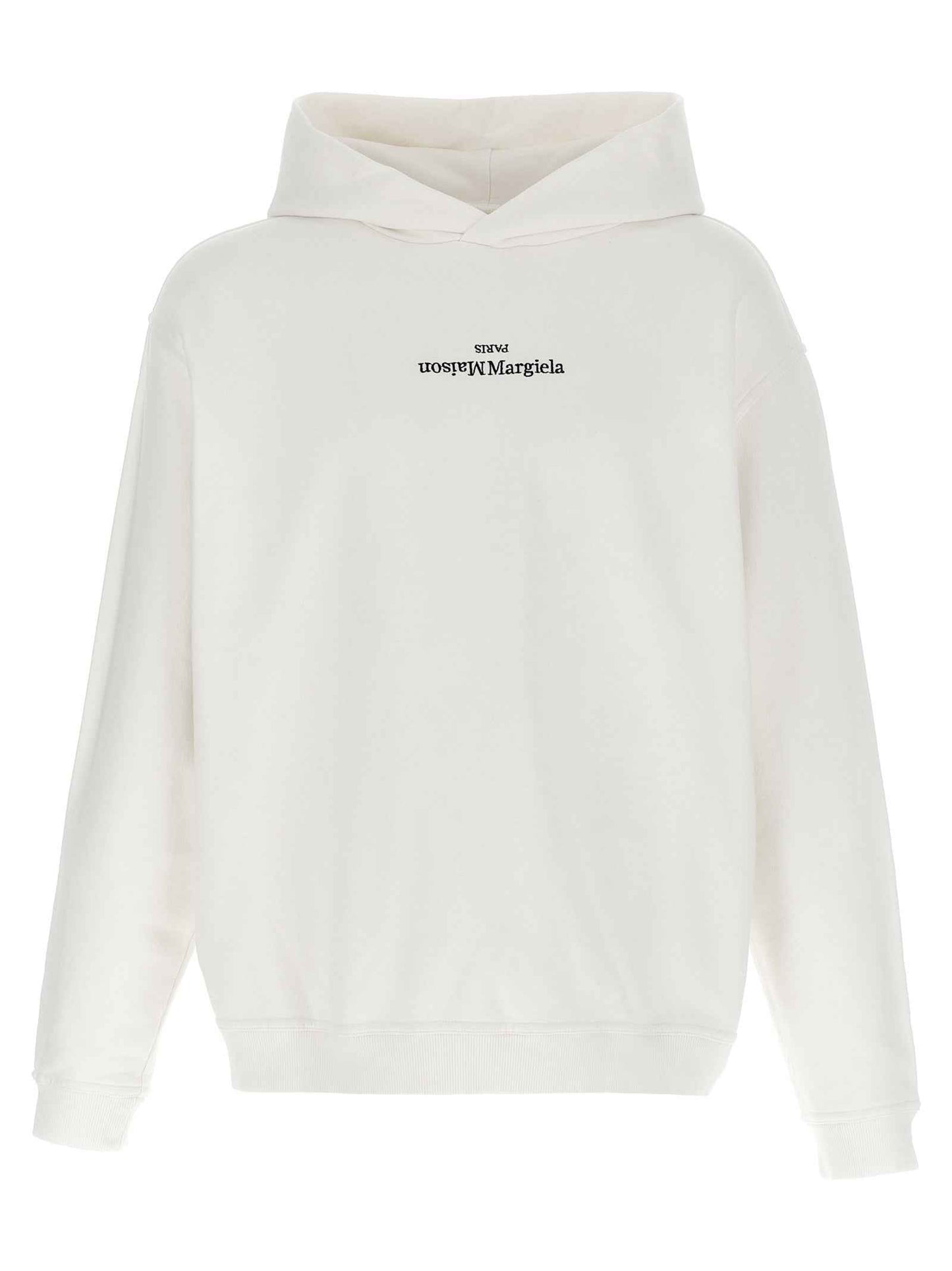 White Cotton Sweatshirt