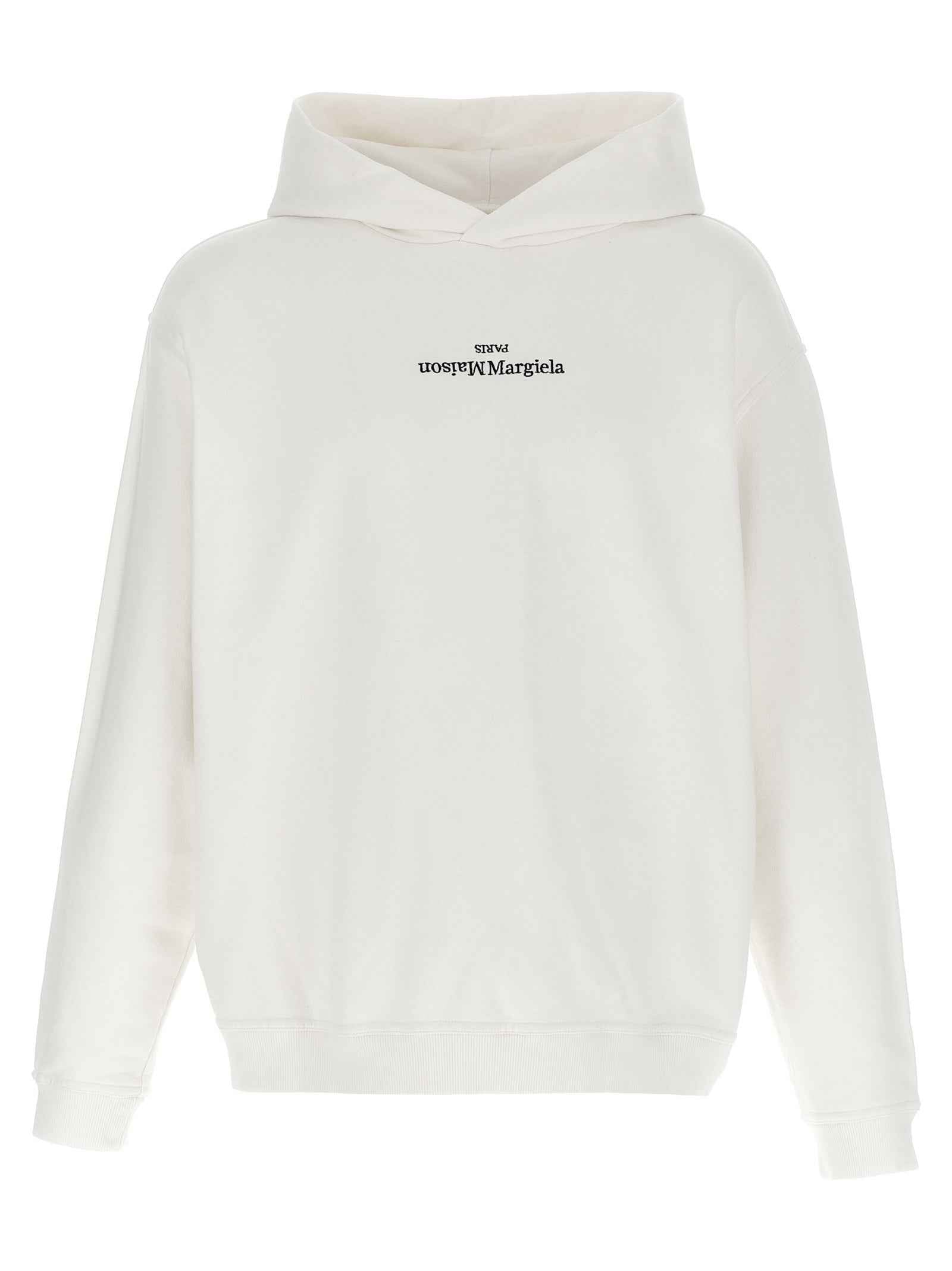 White Cotton Sweatshirt