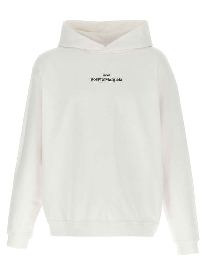 White Cotton Sweatshirt