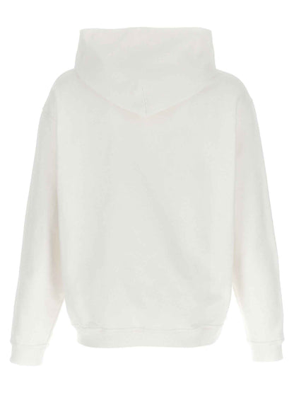 White Cotton Sweatshirt