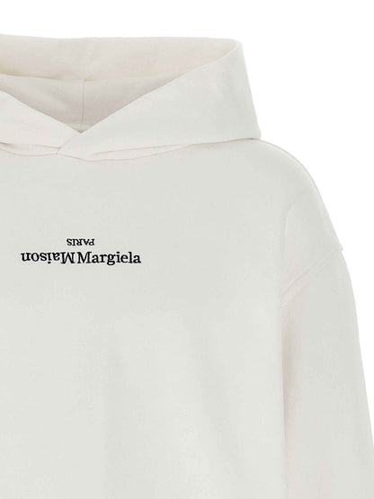 White Cotton Sweatshirt