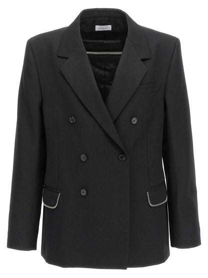 Black Virgin Wool Blazer