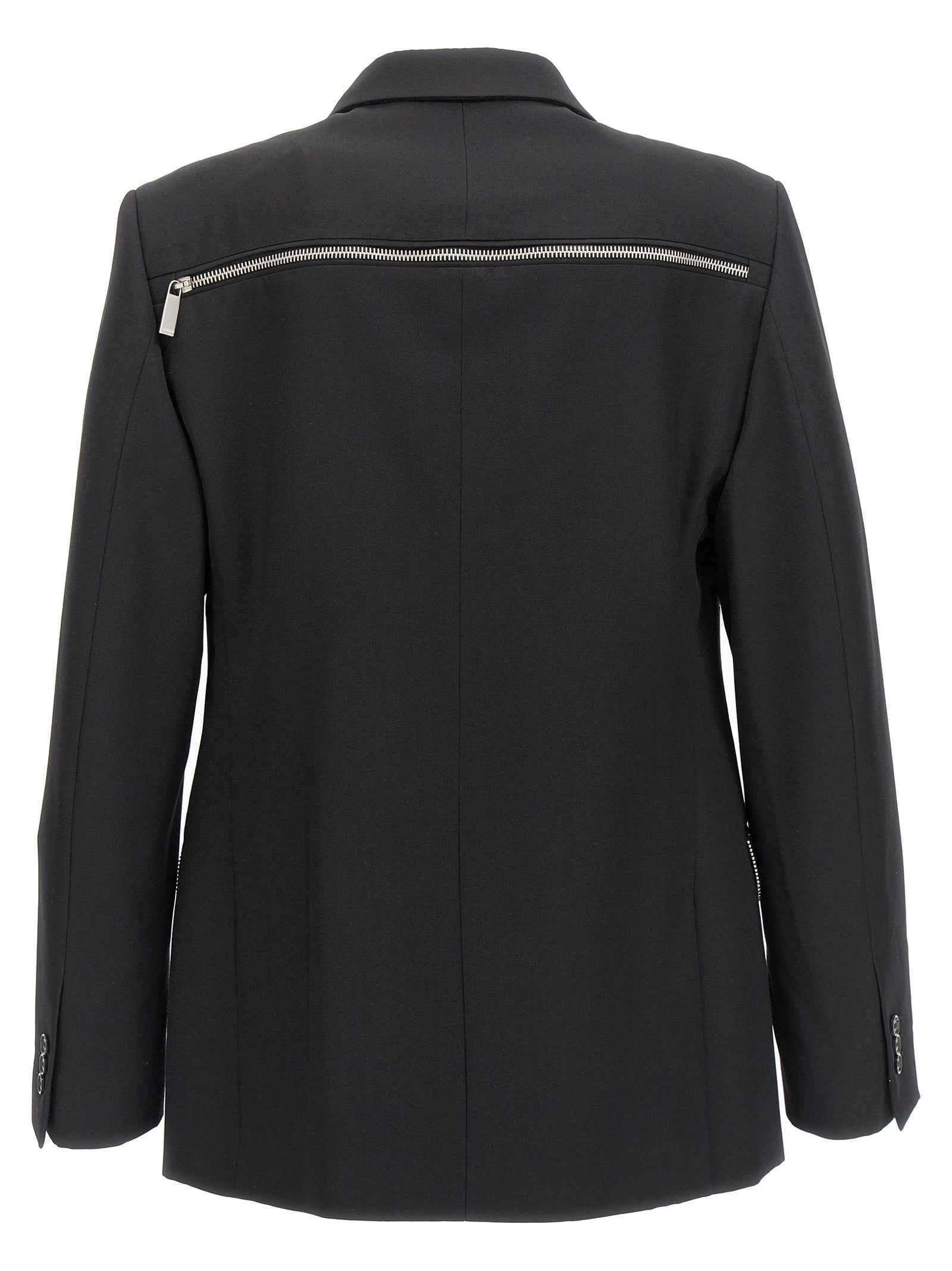 Black Virgin Wool Blazer