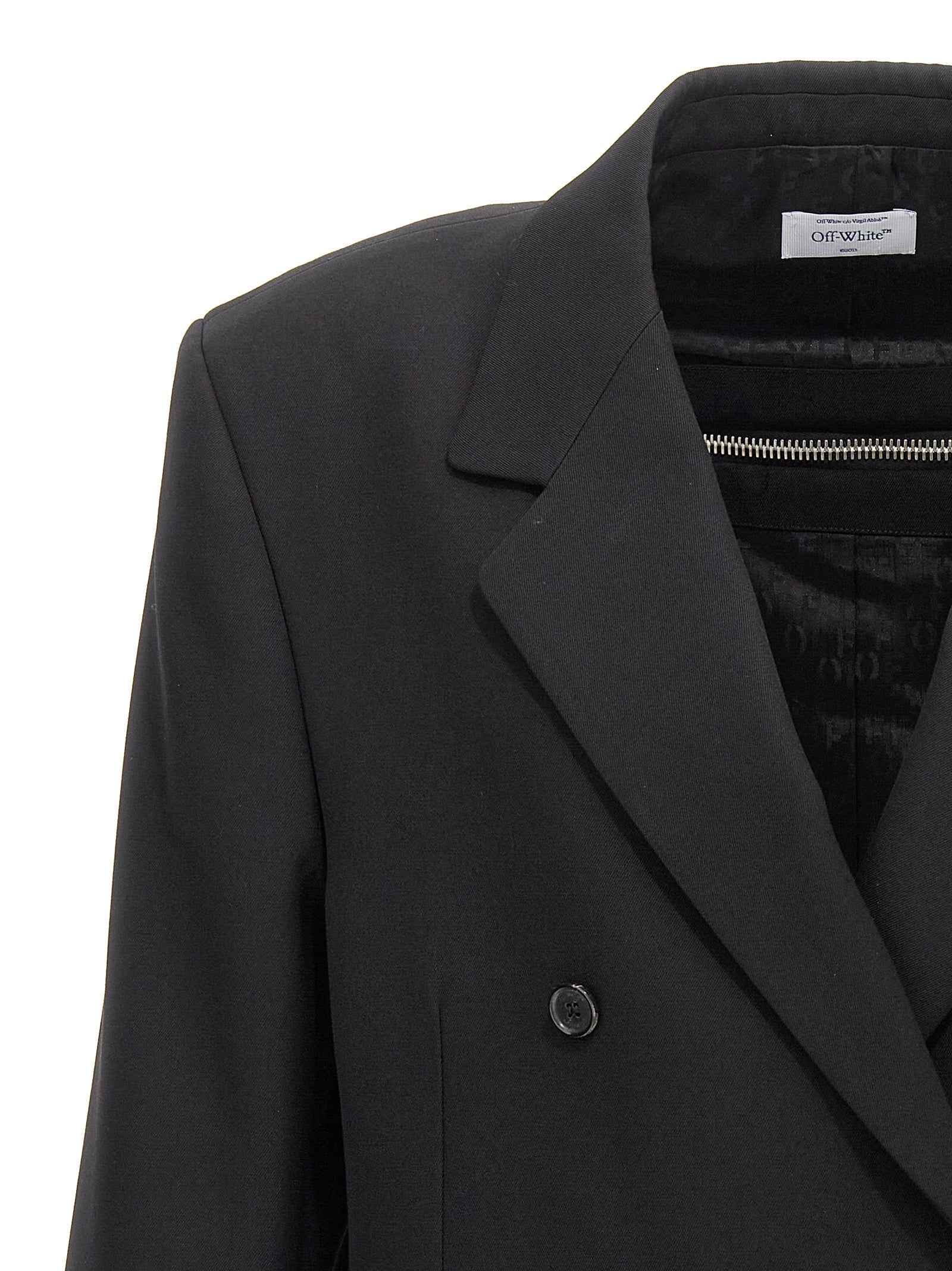 Black Virgin Wool Blazer