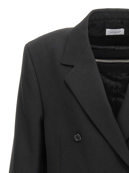 Black Virgin Wool Blazer