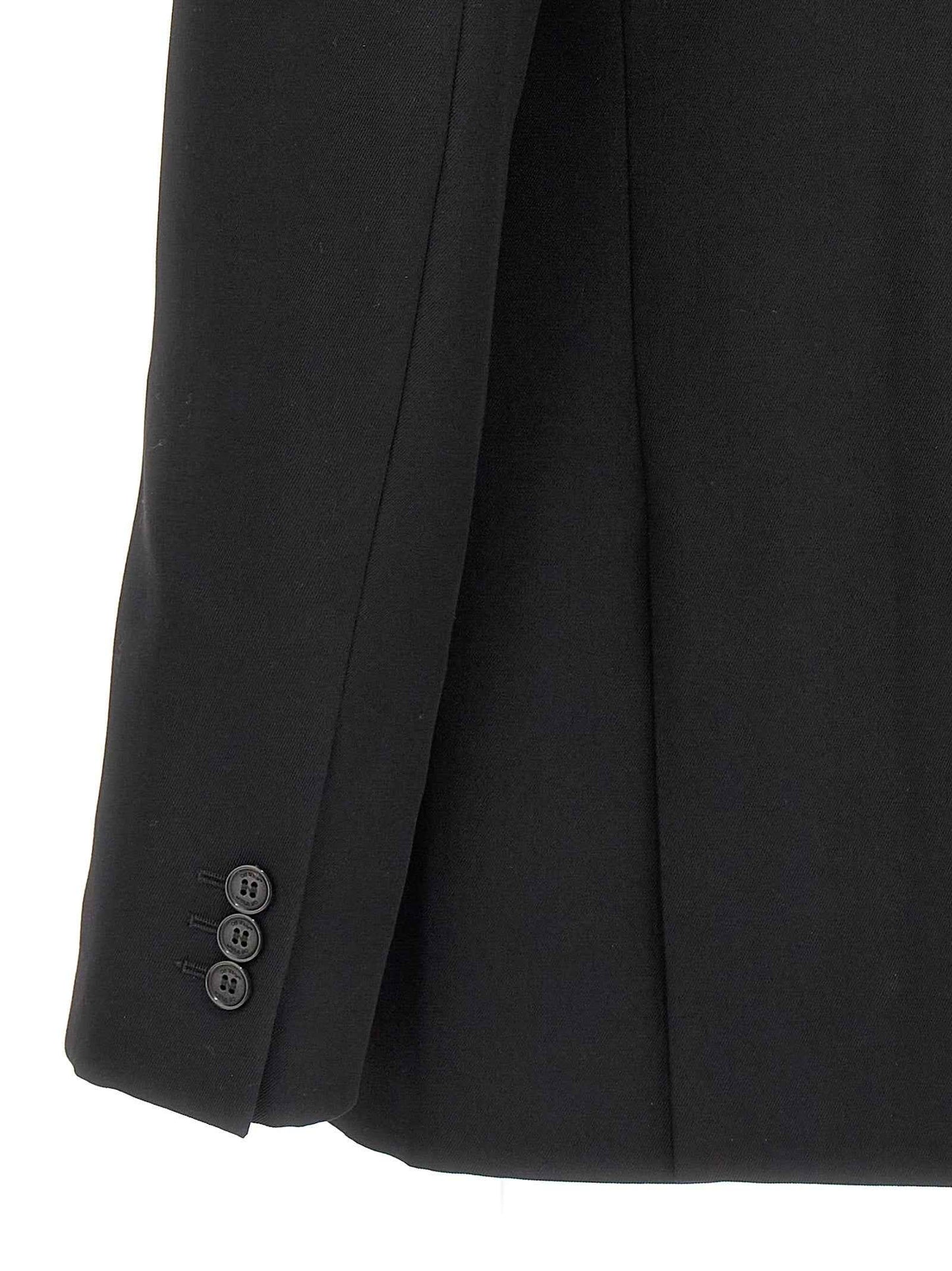 Black Virgin Wool Blazer