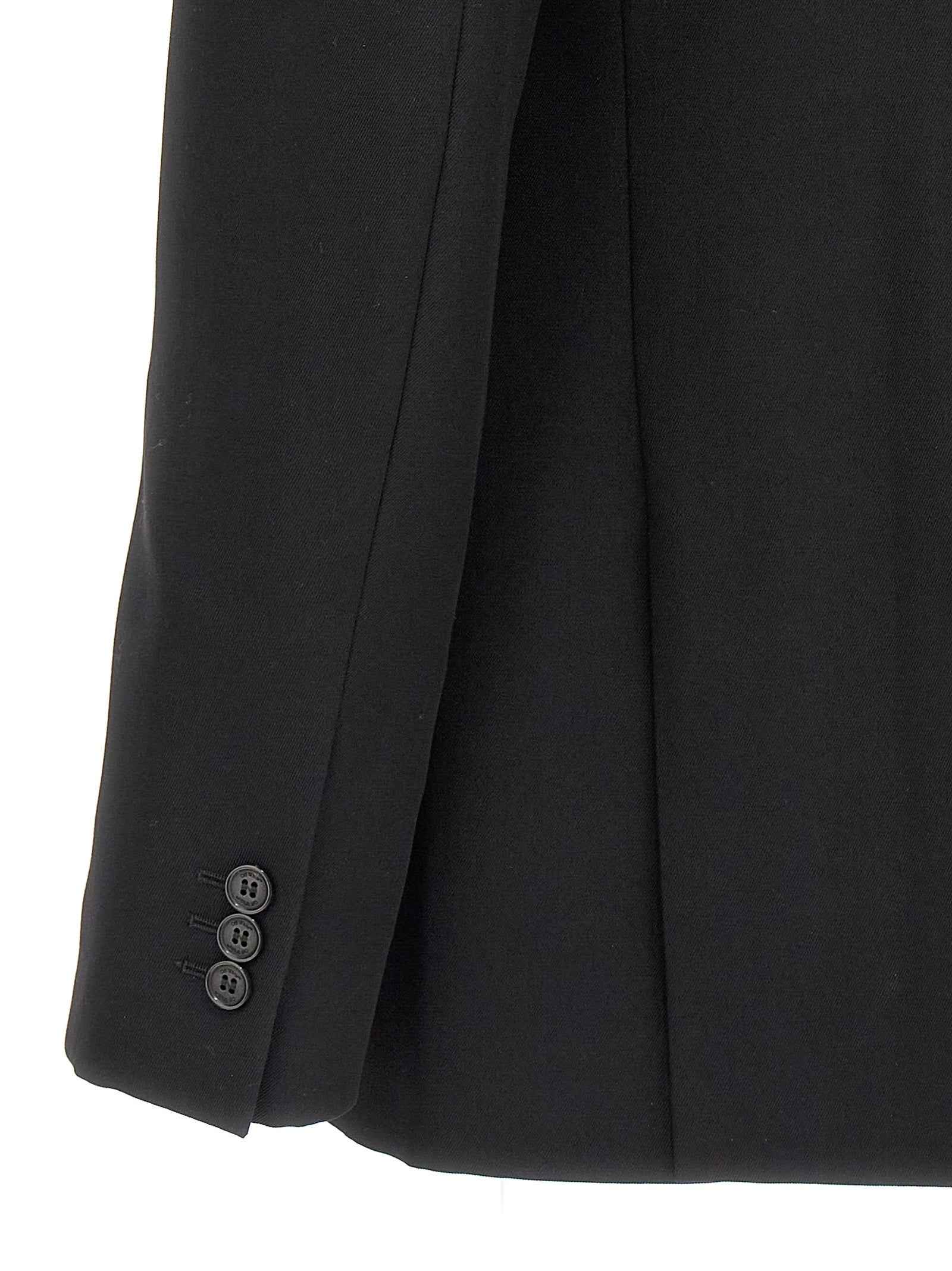 Black Virgin Wool Blazer