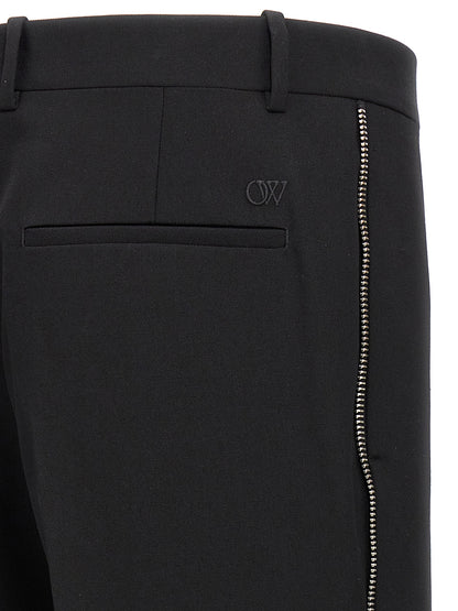 Black Virgin Wool Dress Pants