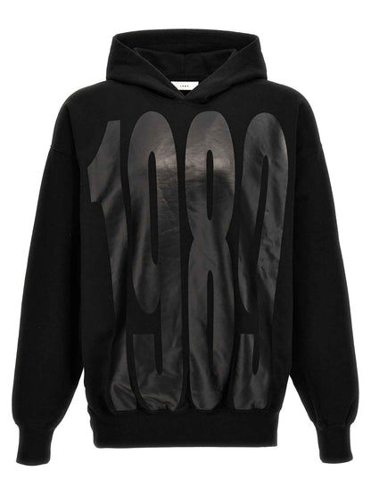 Black Cotton Sweatshirt