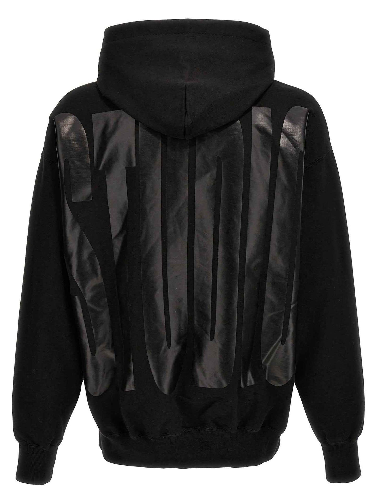 Black Cotton Sweatshirt
