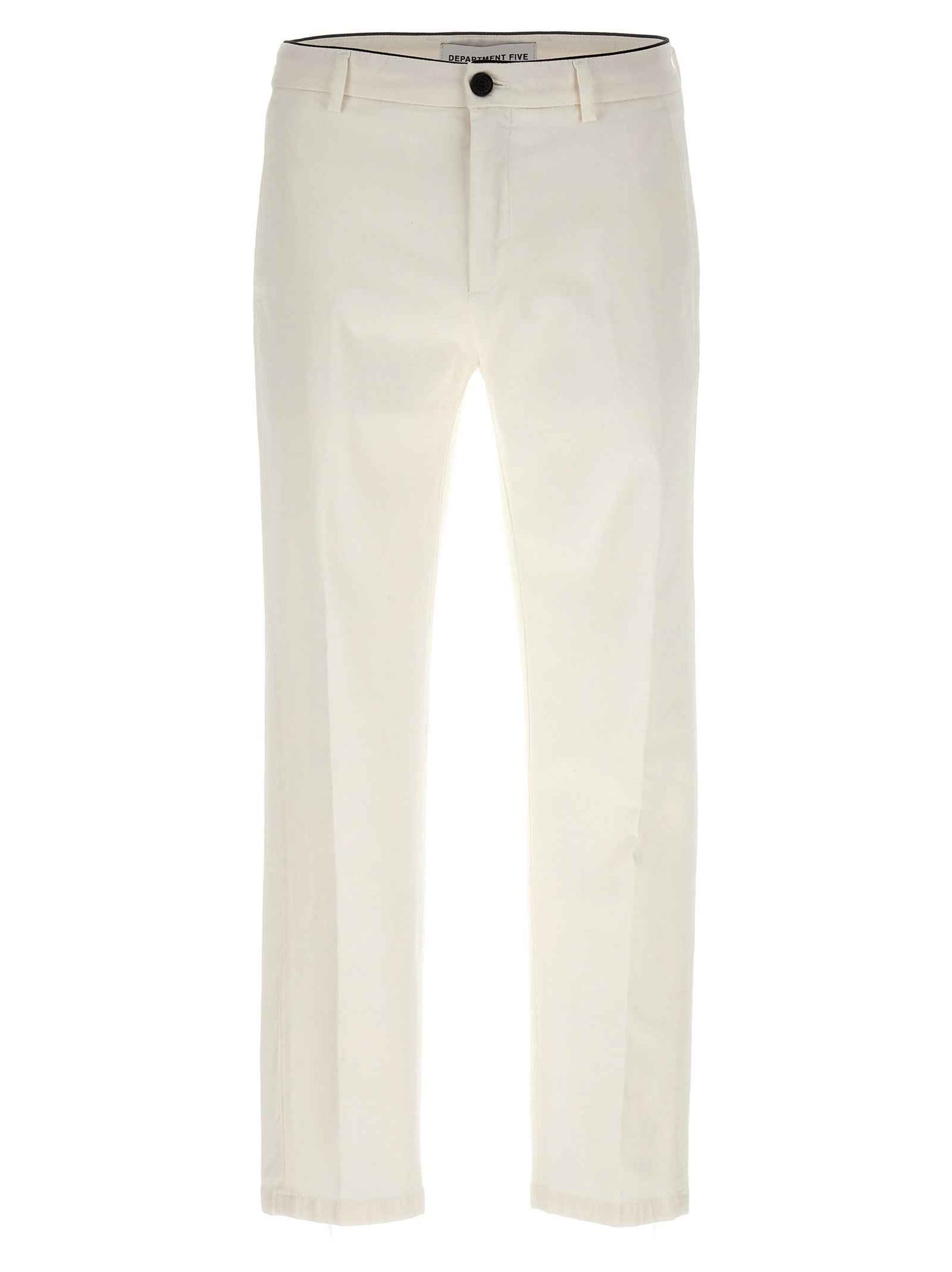 White Cotton Pants