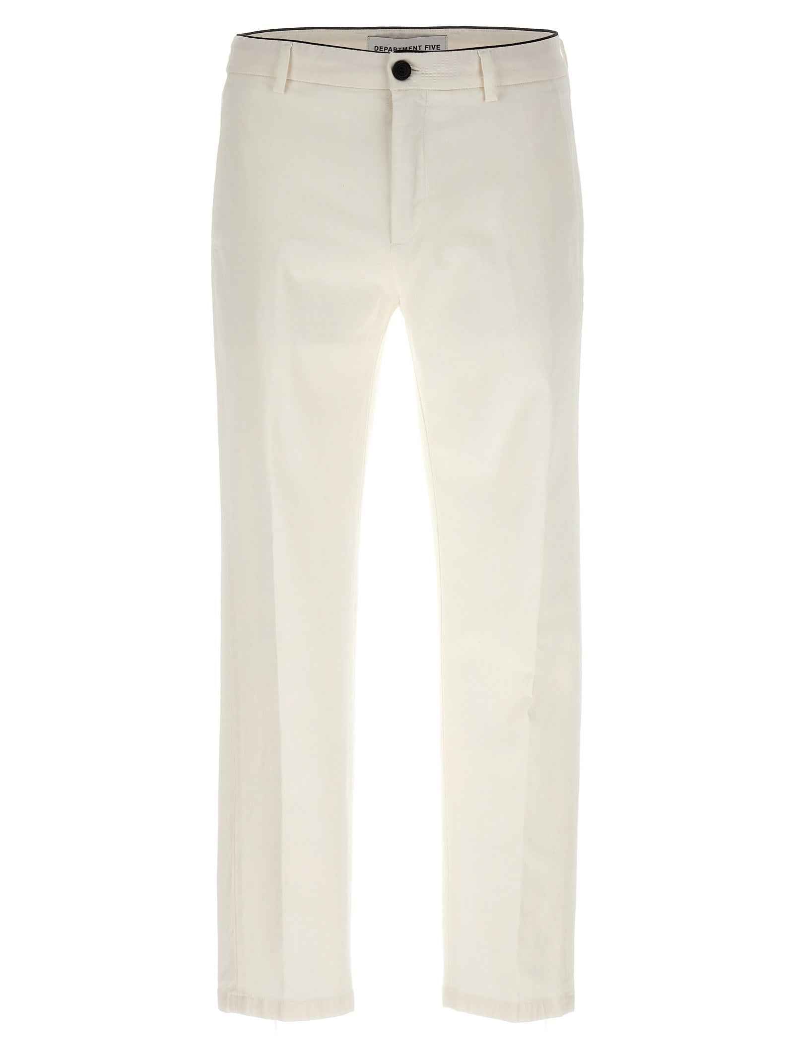 White Cotton Pants