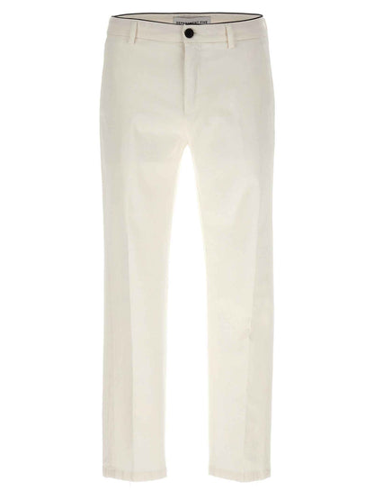 White Cotton Pants