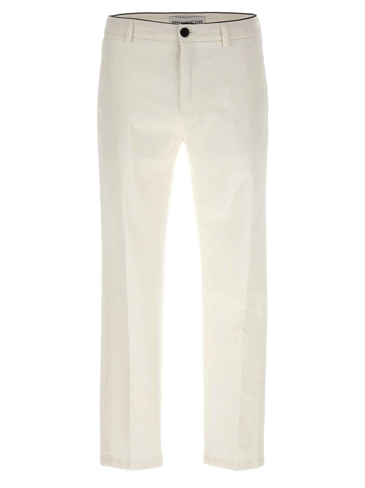White Cotton Pants