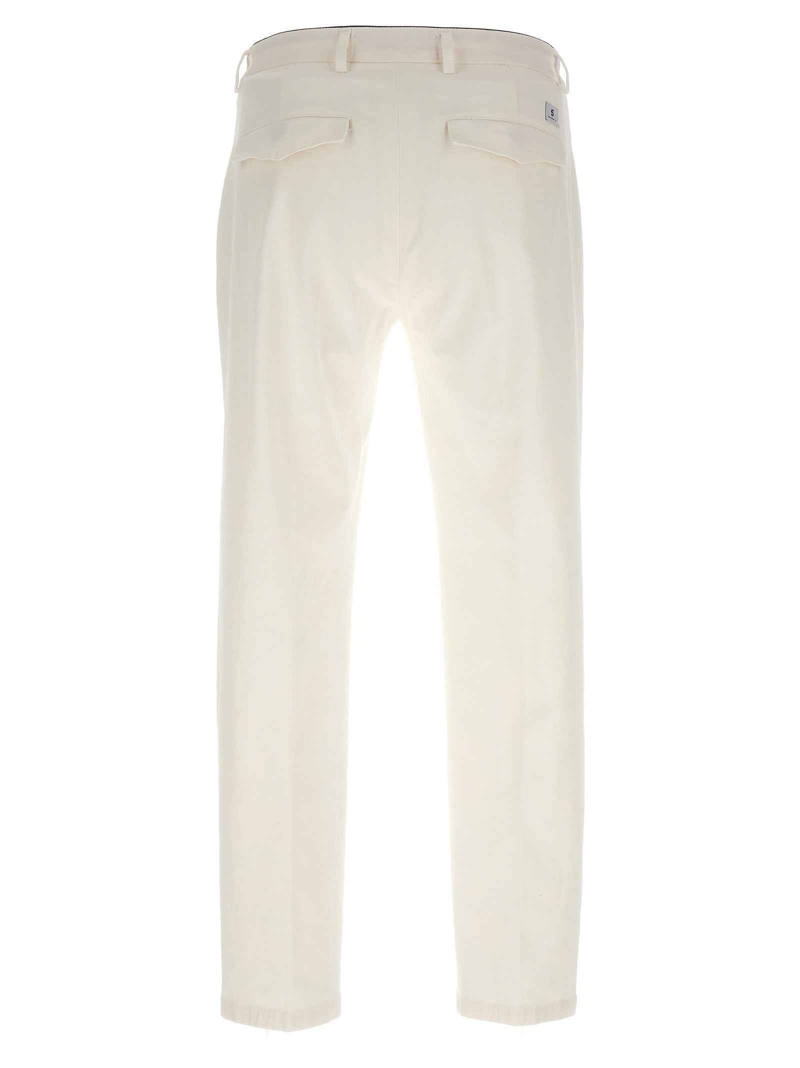 White Cotton Pants