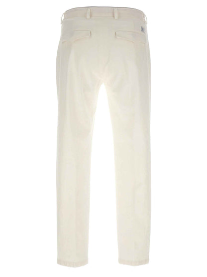 White Cotton Pants