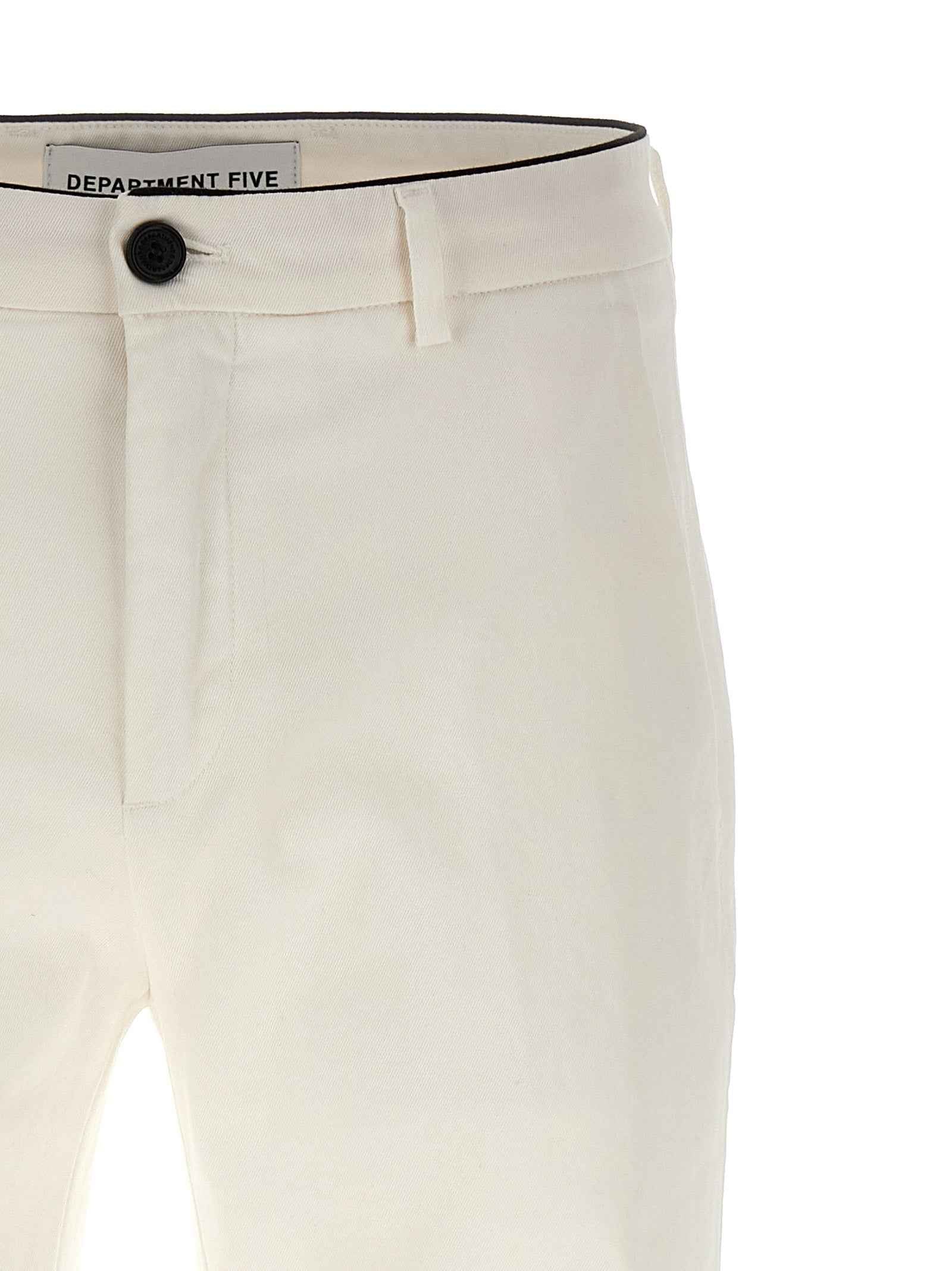 White Cotton Pants