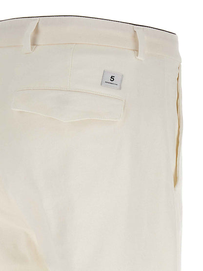 White Cotton Pants