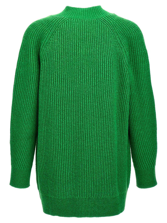 Bicolor Cotton Cardigan