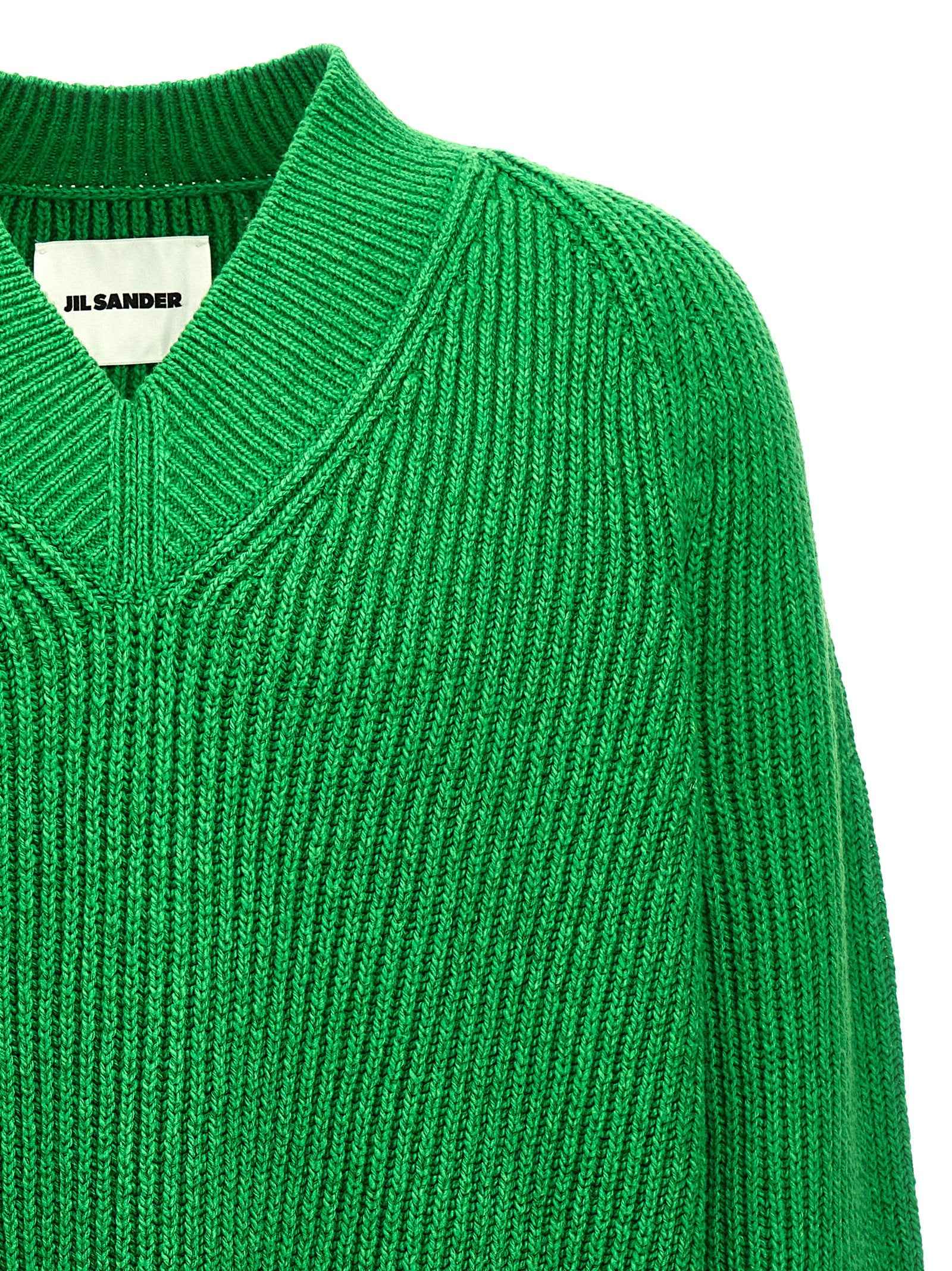 Bicolor Cotton Cardigan