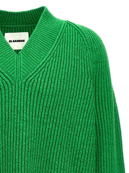 Bicolor Cotton Cardigan