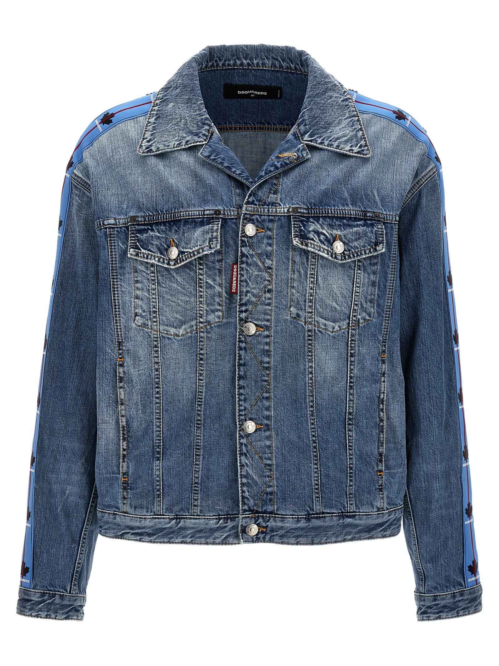 Blue Cotton Denim Jacket